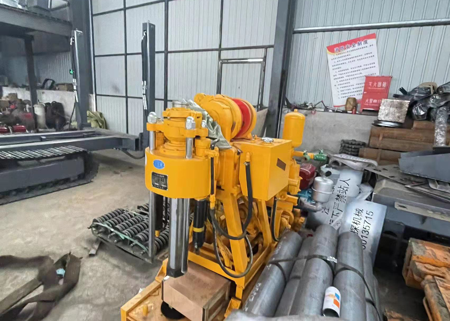 Hundred Meters XY-1A Shallow Water Well Drilling Rigs Hydraulic
