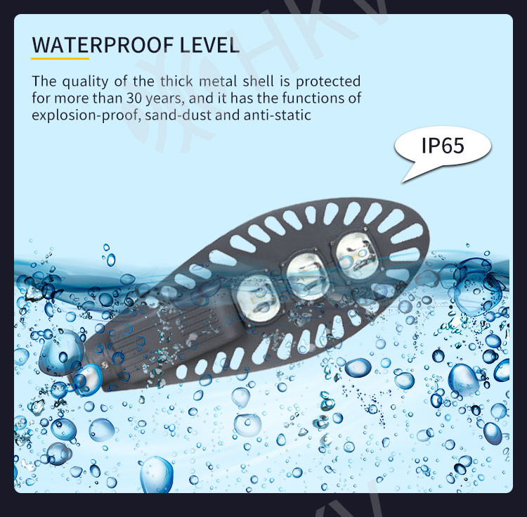 50W Waterproof LED Street Lights IP65 AC85-265V LED Garden Light