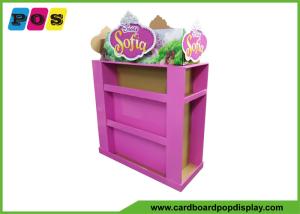 China Walmart Half Pallet Three Sides Shoppable Corrugated Pallet Display For Girls Toys factory