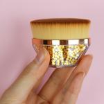 1 Piece Kabuki Brush For Liquid Foundation Shiny Star Single