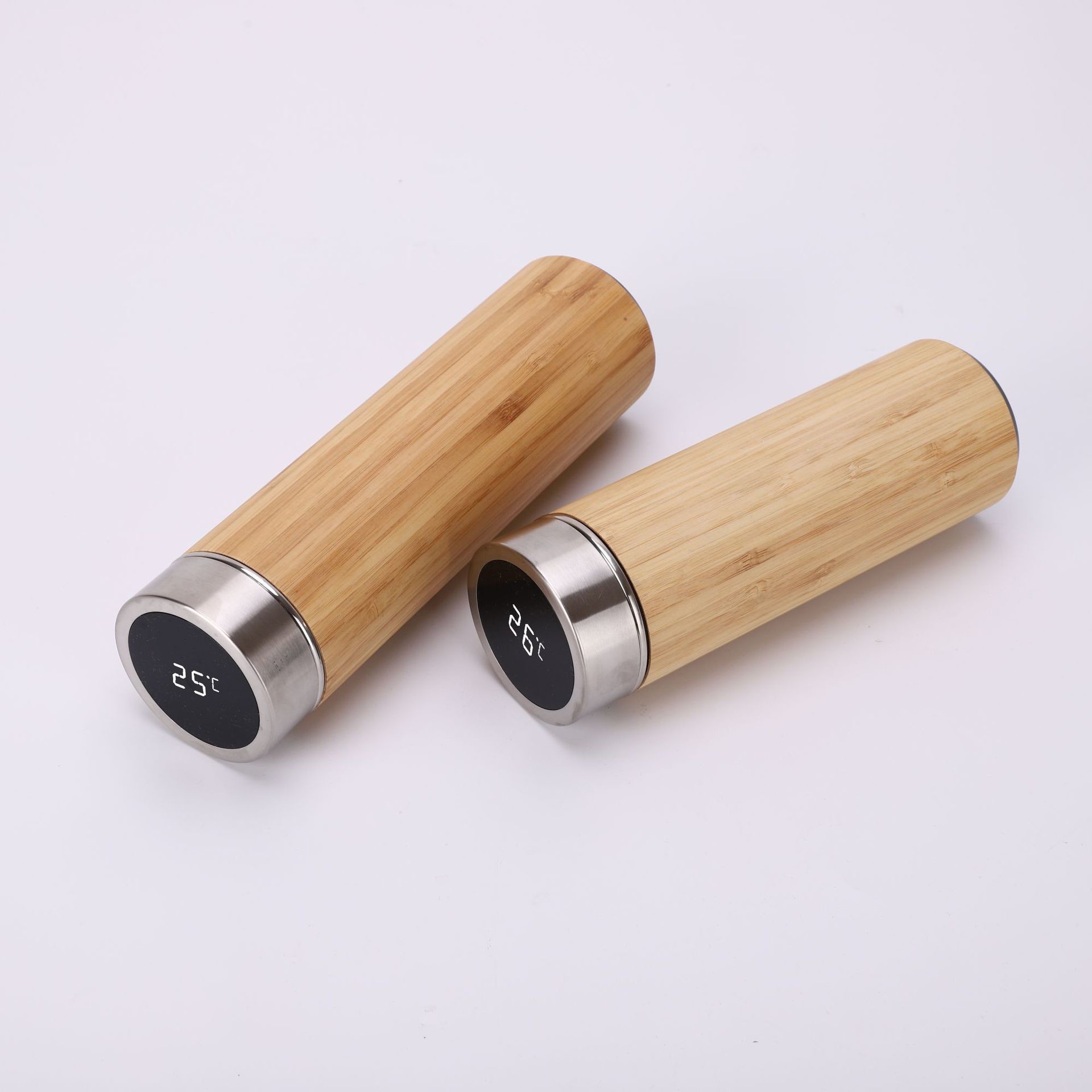 Insulated Bamboo Tea Travel Tumbler With Infuser Strainer Sleeve For Hot Coffee Or Cold Tea Stainless Steel Coffee Mug Tea Gift Set For Tea Lovers