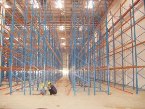 China Double – Deep Selective Very Narrow Aisle Racking For Industrial Storage factory