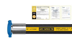 China 2000-20000 Psi Fire Resistant Rotary Drilling Hose With Synthetic Rubber Inner Tube factory