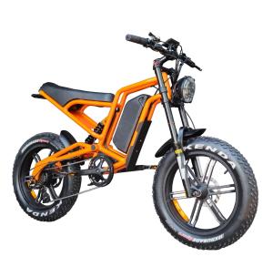 China 48V 20Ah Battery Electric Dirt Bike 1200W Rear Hub Motor Aluminum Alloy Frame factory