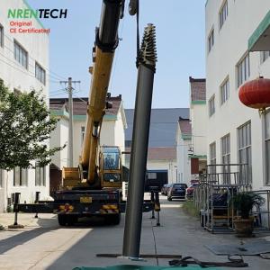 China 30m lockable pneumatic telescopic mast 300kg payloads-5.5m closed height-for antenna factory