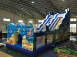 Digital Printing Commercial Inflatable Slide Jumping Castle Slide Bounce House