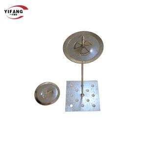 China Galvanized Iron Insulation 25*25 Rockwool Fixing Pin factory