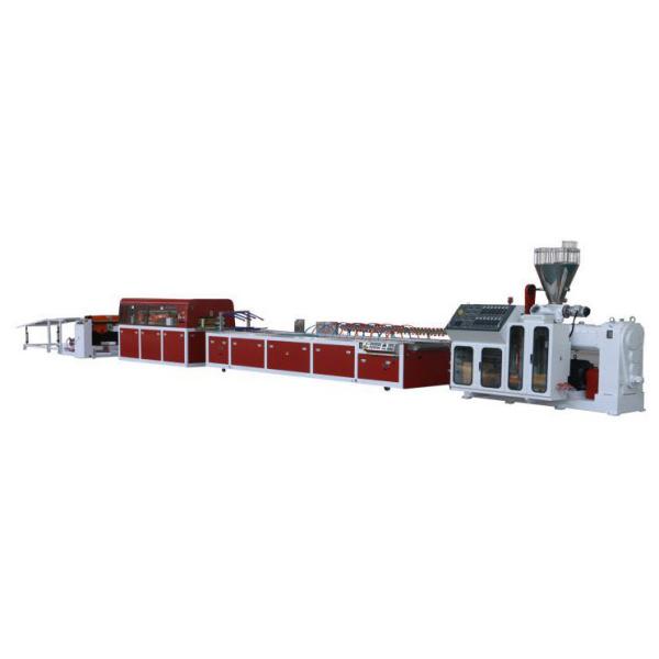 JWELL Double Screw WPC PVC Profile Extrusion Machine Window frame Door Making