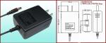 5V2.5A PSE power adapter,MODEL GEO151UA-0525,GFP151U-0525