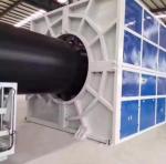 Customimzed Plastic Pipe Production Line Low Energy Consumption Hydraulic