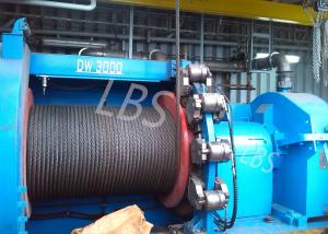 China Hyraulic And Electric Winch Drum for Hoist Equipment Spiral or LBS Grooving Type factory