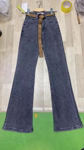 China factory manufacturer custom logo wholesale women's stretch denim pants fashion quality slim fit lady's trend jeans 23 factory