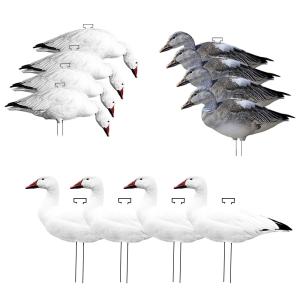 China Feeder Body Lifelike Eva Plastic Silhouette Geese Decoy For Juvenile Snow Goose Rester Bait factory