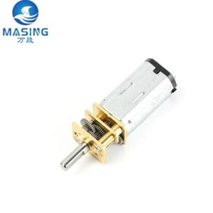 China N20 N30 Micro Motor With Gearbox Mini Dc Gear Motor Low Noise And Long Life For E-Lock factory