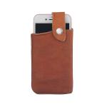 Natural Genuine leather wallet case for Apple iphone 7 plus premium real leather