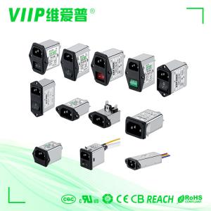 China Commercial Inline IEC EMI Filter 10A For Test Measurement Equipment factory