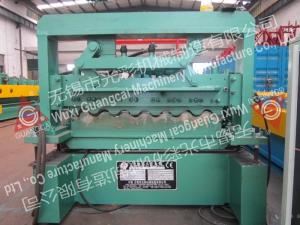 China Corrugated Sheet Cold Roll Forming Machine Thickness 0.4 - 0.8mm Range factory