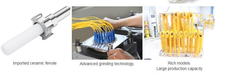 FTTH Low Loss Sc Upc Indoor Outdoor FTTH Fiber Optic Drop Cable Patch Cord to The X in Telecommunication