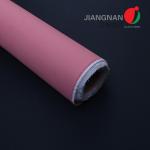 1000°F / 550°C High Flexible Silicone Fiberglass Fabric Used In Smoke And Fire