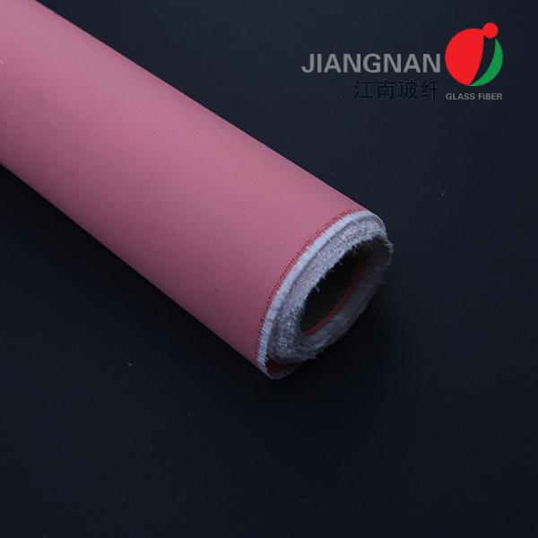 1000°F / 550°C High Flexible Silicone Fiberglass Fabric Used In Smoke And Fire