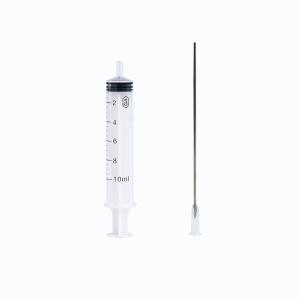 China White Empty Ink Cartridge Refill Tool Kit Syringe And Blunt Needles 100 ML factory