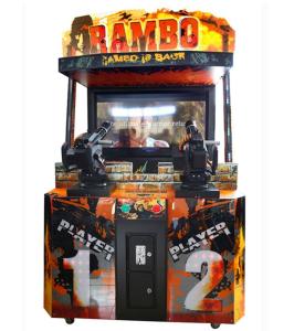 China Dreamland game machines 55LCD coin operated machine rambo shooting arcade games factory