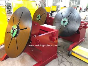 China 1000kg Pipe Automatic Welding Positioner With Hand Control Box And Foot Pedal factory