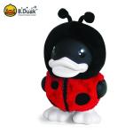 16 Cm Height B Duck Money Box , Colorful PVC Piggy Bank Duck Shaped