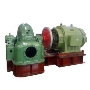 China Single Nozzle Vertical Pelton Turbine Micro Mini Small Water Francis Pelton Turgo Kaplan Hydro Hydraelectric Turbine Per factory