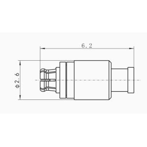 CSMP Female Cable Connector For UT-034 Cable Power Connector