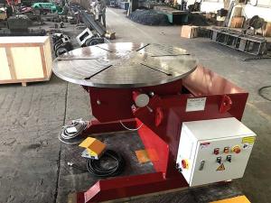 China CE Pipe Welding Positioners , Rotary And Tilting Turnable Joint Welding Manipulators factory