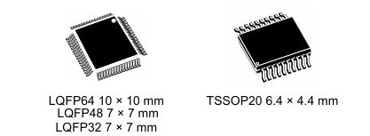 STM32F030C8T6 48MHz Cortex-M0 MCU 64KB Flash 8KB RAM 12-bit ADC Low-Cost 5V Tolerant 37 GPIOs and Wide Temp Range for Robust Embedded Designs