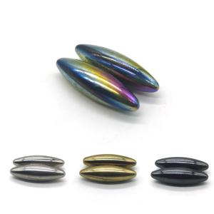 China 60 x 17mm Oval Shape Bullet Shape Ferrite Magnet Toy Suitable for Various Applications factory