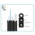 G657A1 G657A2 G652D Single Mode LSZH Jacket Optical Fiber Drop Cable Black
