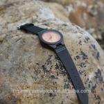 Good design black sandalwood watches with veneer face , mens wooden watch ,cheap