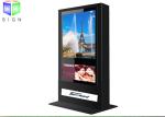 Free Standing Large Light Box Display Stand Double Side Environmental Protection