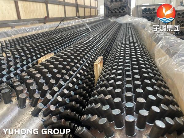 ASME SA106 Gr.B Carbon Steel Studded Tubes, Fired Heater Coil, Fired Furnace