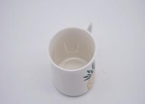 China Fashion Custom Stoneware Mugs , Stoneware Coffee Mugs With Pineapple Decal factory