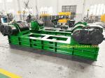100T Tank Turning Rolls , Pipe Roller Stand With Wide PU Wheel Steel Band