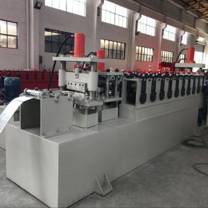 China C Channel Cable Tray Roll Forming Machine , Cable Trunking Cover Metal Roll Forming Machines factory