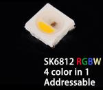 5V LED Chip Pixel SK6812 RGBW (RGB+White/Warm/Nature) SMD 5050 (similar with