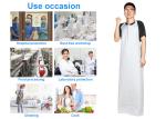 Non Sterile Disposable Medical Aprons White Civil Anti Spray