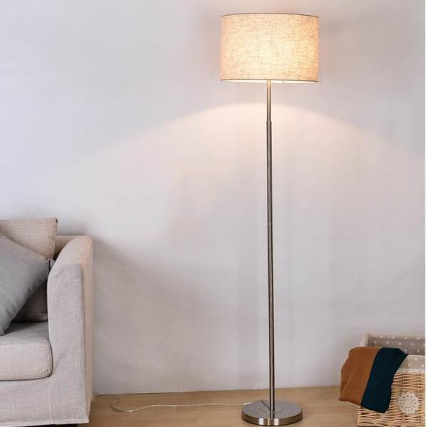 IP20 E27 holder fabric shade floor light led floor lamp for led floor lamp