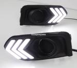 Car DRL LED Daytime driving Lights extra for Honda City aftermarket