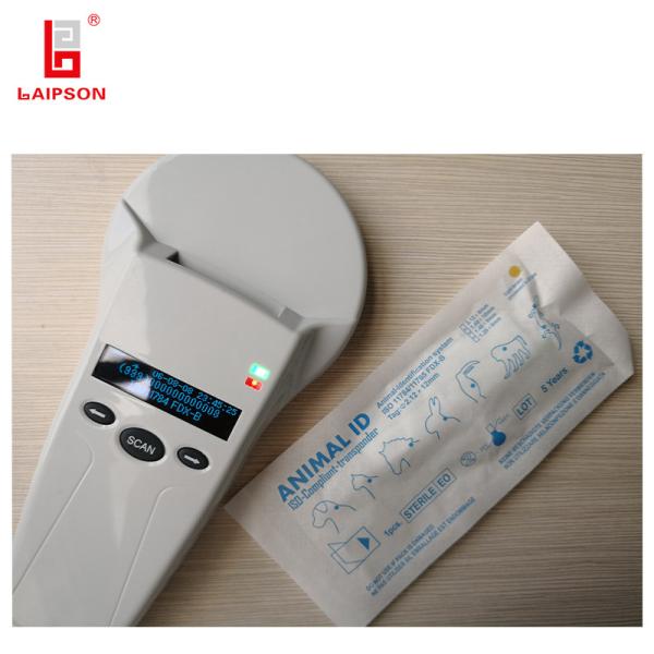China RFID Capsule RFID Animal Fish Pets Tracking ID Microchip With Bioglass Syringe factory