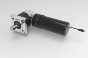 China 2.2 Rpm Right Angle Planetary Gearbox 42Crmo Stepper Motor Right Angle Gearbox factory