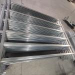 2.1m 2.2m 2.5m 2.9m 3.0m Length Livestock Fencing Panels Powder Coated