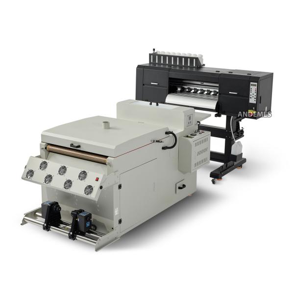 Semi-Automatic 24inch 4 Head I3200 DTF Printer for PET Film T-Shirt White Ink