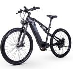 500W 27.5 Inch Electric Mountain Bike Aluminum Alloy Frame Full Suspension Ebike