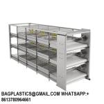 Long Service Life Hot Dip Galvanized Poultry Farming Meat Broiler Battery